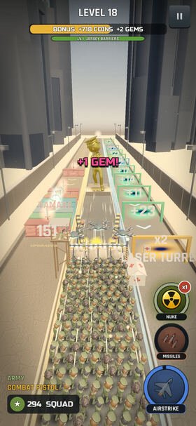Mob Surge — bonus round rewards